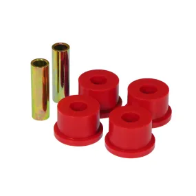 Prothane Axle Pivot Bushing - 2-3/8 in Tube Length - 1.75 in OD - 3 in Sleeve - 5/8 in Bolt - Red/Cadmium