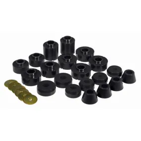 Prothane Body Mount Bushing - Black - Ford Fullsize Truck 1980-96