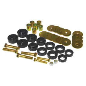 Prothane Body Mount Bushing - Front Subframe - Black - GM F-Body / X-Body 1967-81
