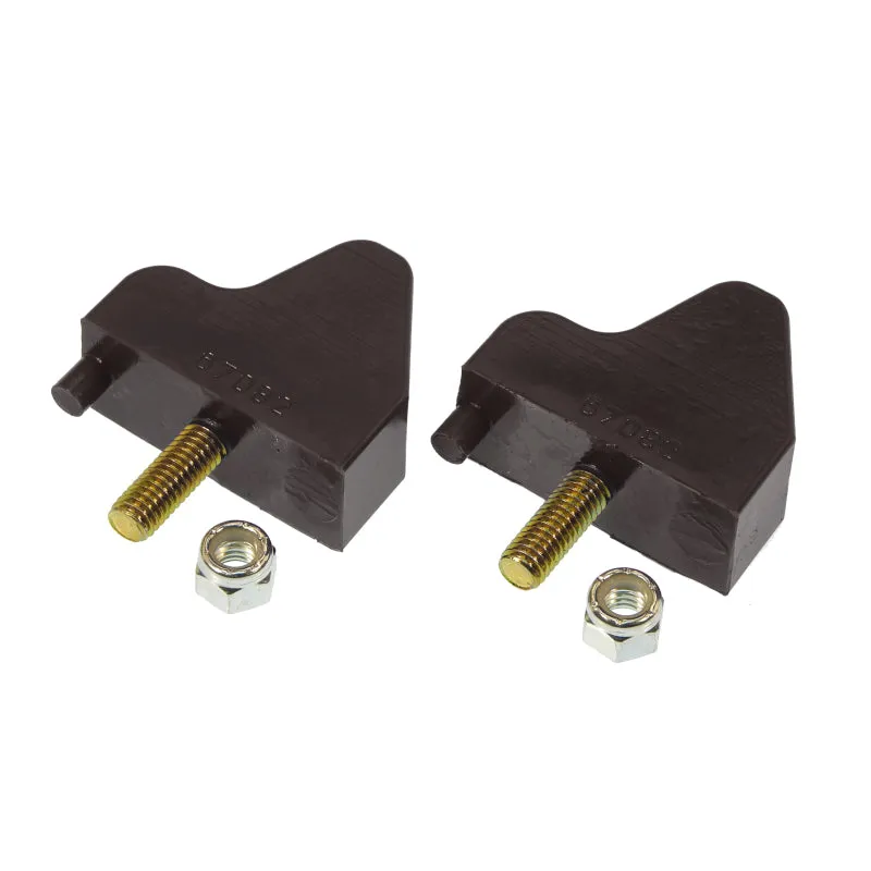 Prothane Lower Control Arm Bump Stop - Black - GM F-Body 1970-81 - Pair