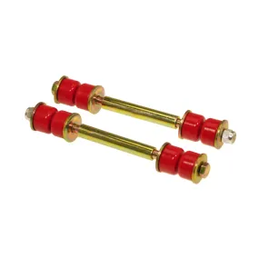 Prothane Motion Control 5" Installed Length End Link Bushing Bushings/Sleeves/Bolts/Nuts/Washers Steel/Polyurethane Cadmium/Red - Universal