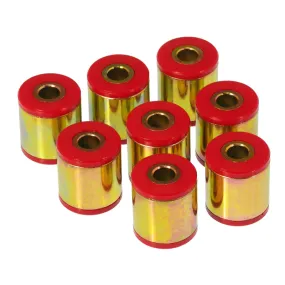 Prothane Rear Control Arm Bushing - Red/Cadmium - Honda Accord 1990-97
