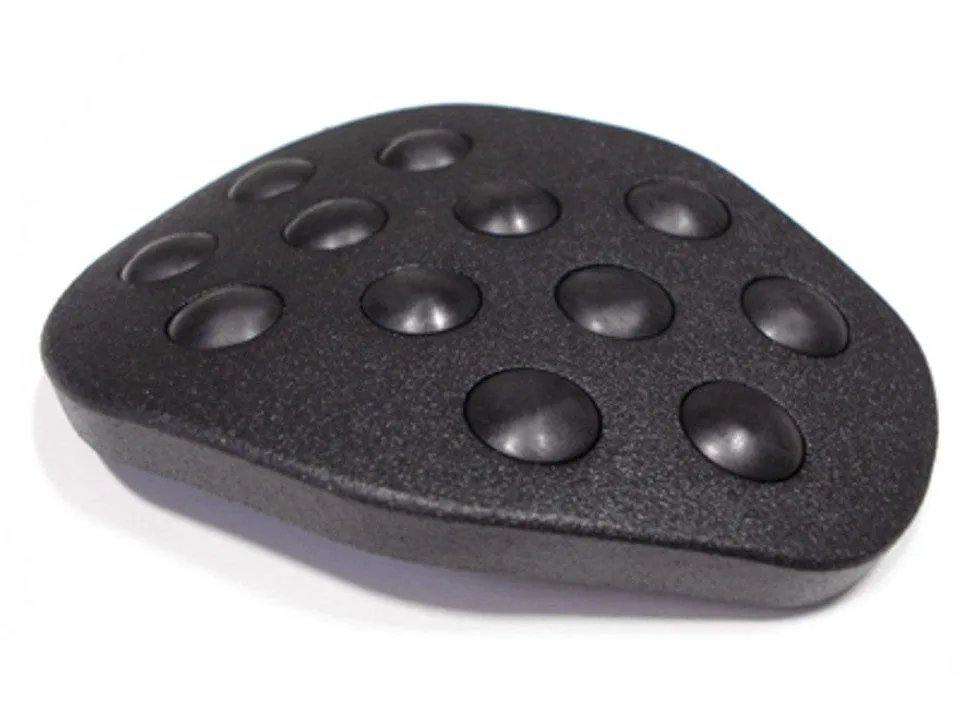 RENNLINE CLUTCH/BRAKE PEDAL - 2 PC - RUBBER GRIP - PORSCHE