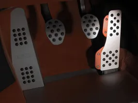RENNLINE GAS PEDAL - RUBBER GRIP - PORSCHE