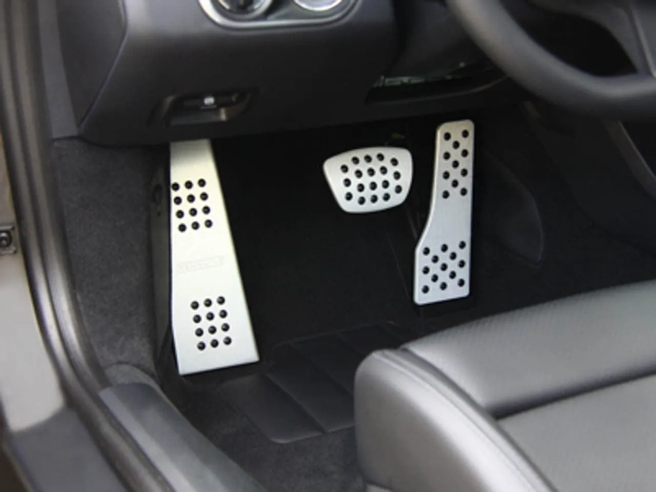 RENNLINE PEDAL SET - 3 PIECE - PDK - RUBBER GRIP - PORSCHE