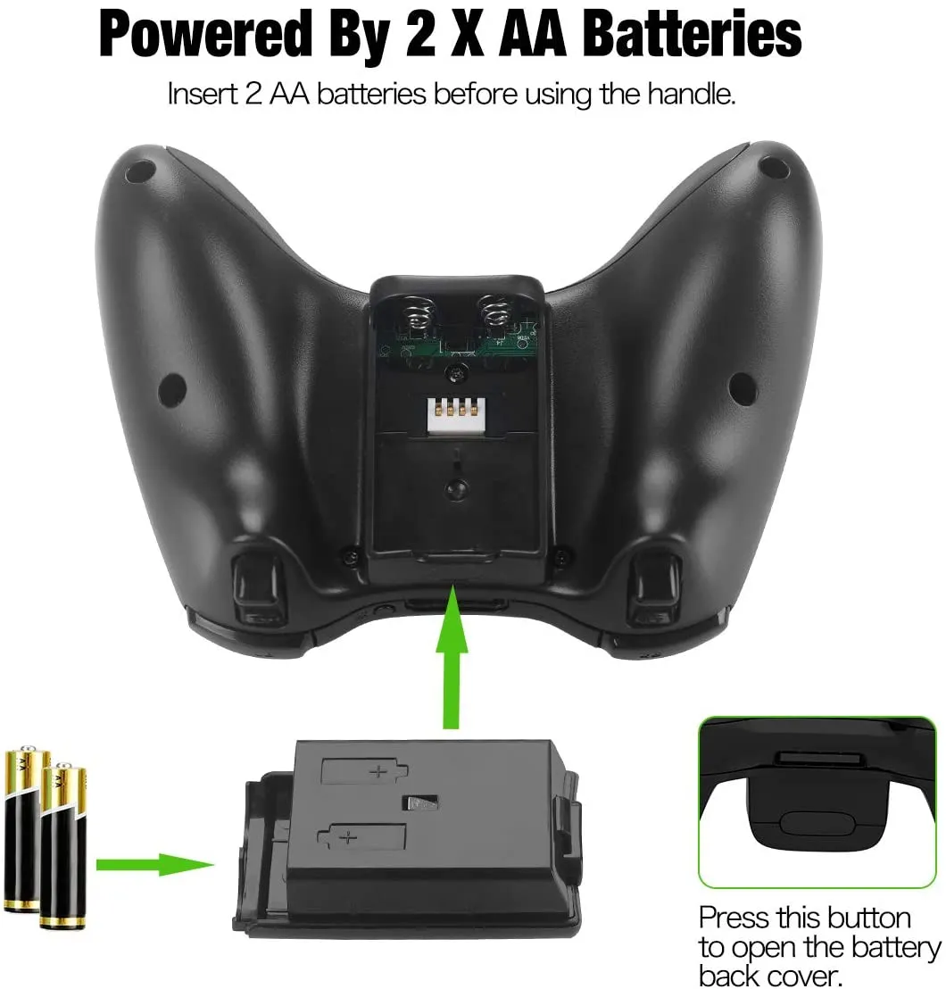 Replacement Xbox 360 Wireless Controller