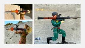 RPG-7 with Blast Effects 1:18 Scale