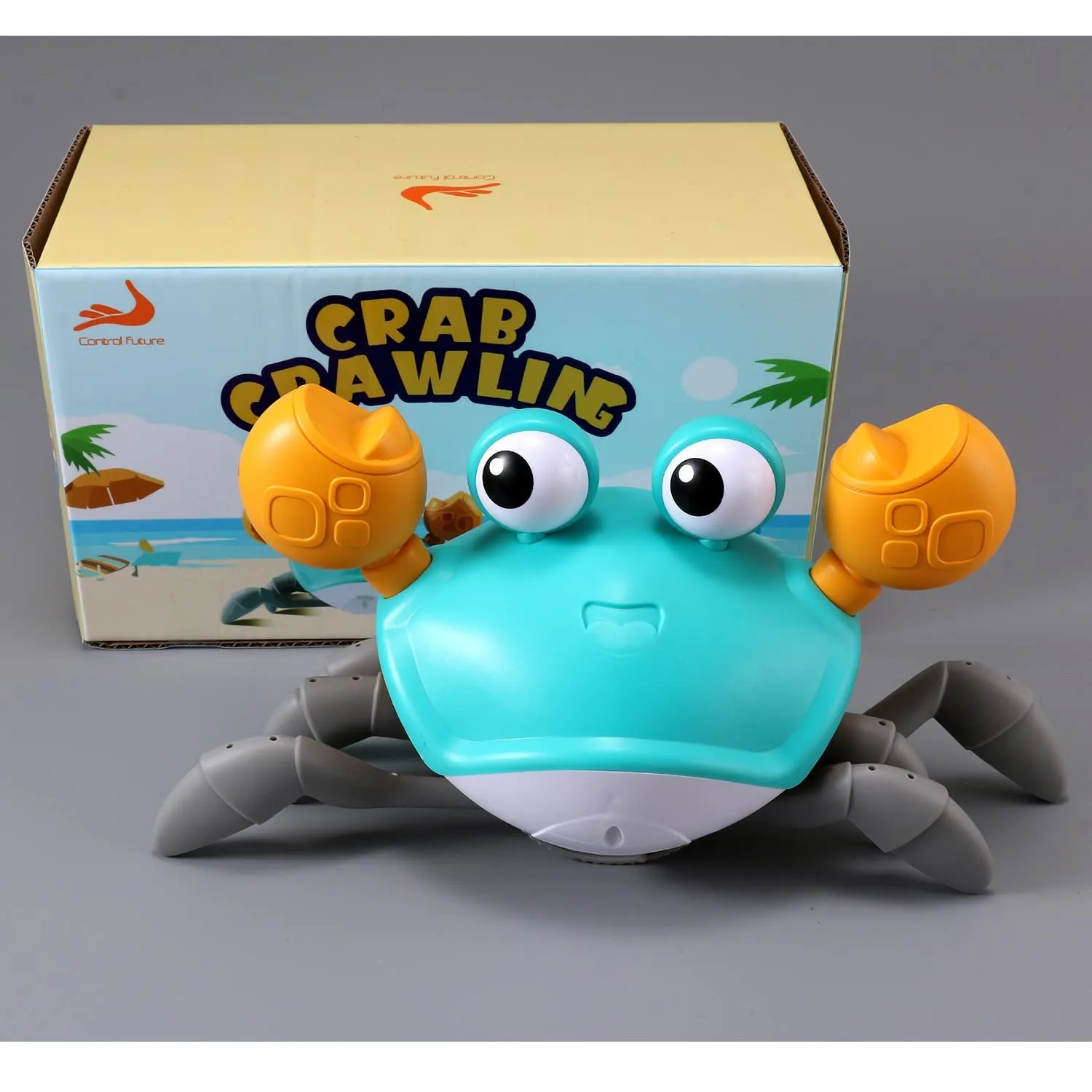 Scuttle & Groove Crawling Crab – Baby Fun Tummy Time & Crawling Buddy