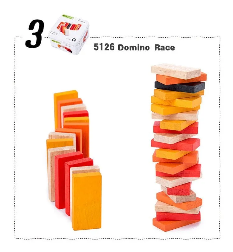Set 12 -TWELVE different Puzzle Educational Games for Travel in closable Tin Can.