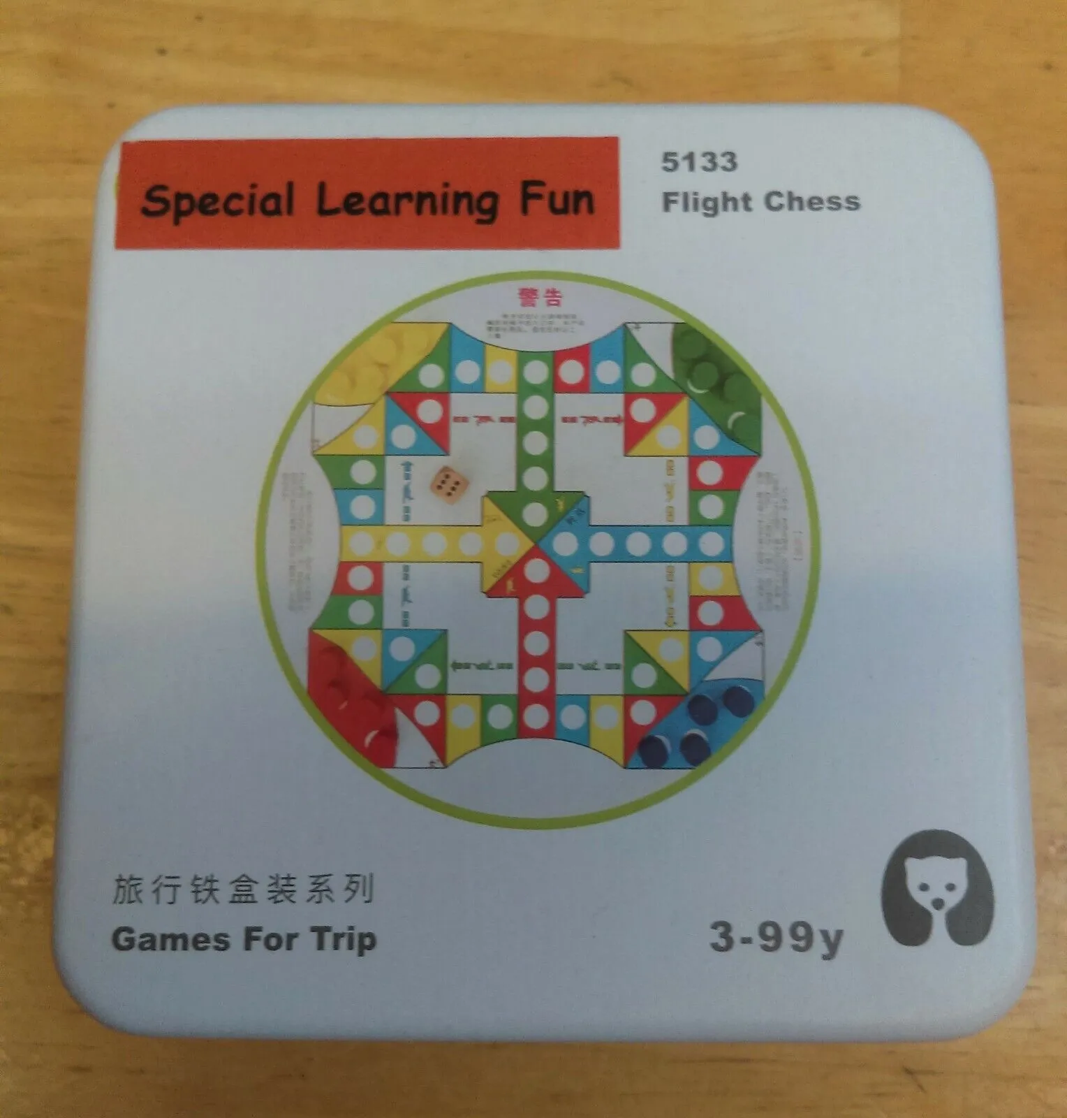 Set 12 -TWELVE different Puzzle Educational Games for Travel in closable Tin Can.