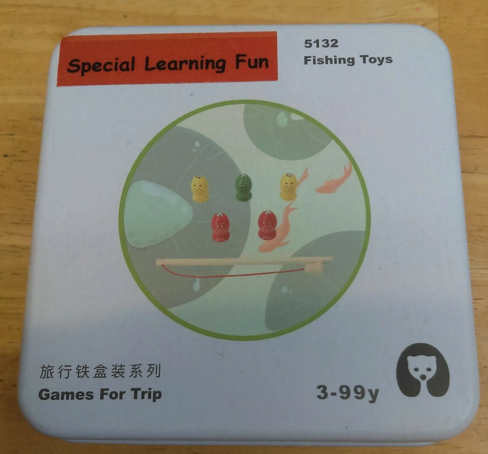 Set 12 -TWELVE different Puzzle Educational Games for Travel in closable Tin Can.