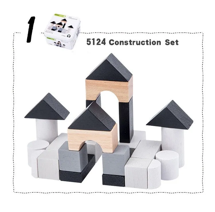 Set 12 -TWELVE different Puzzle Educational Games for Travel in closable Tin Can.