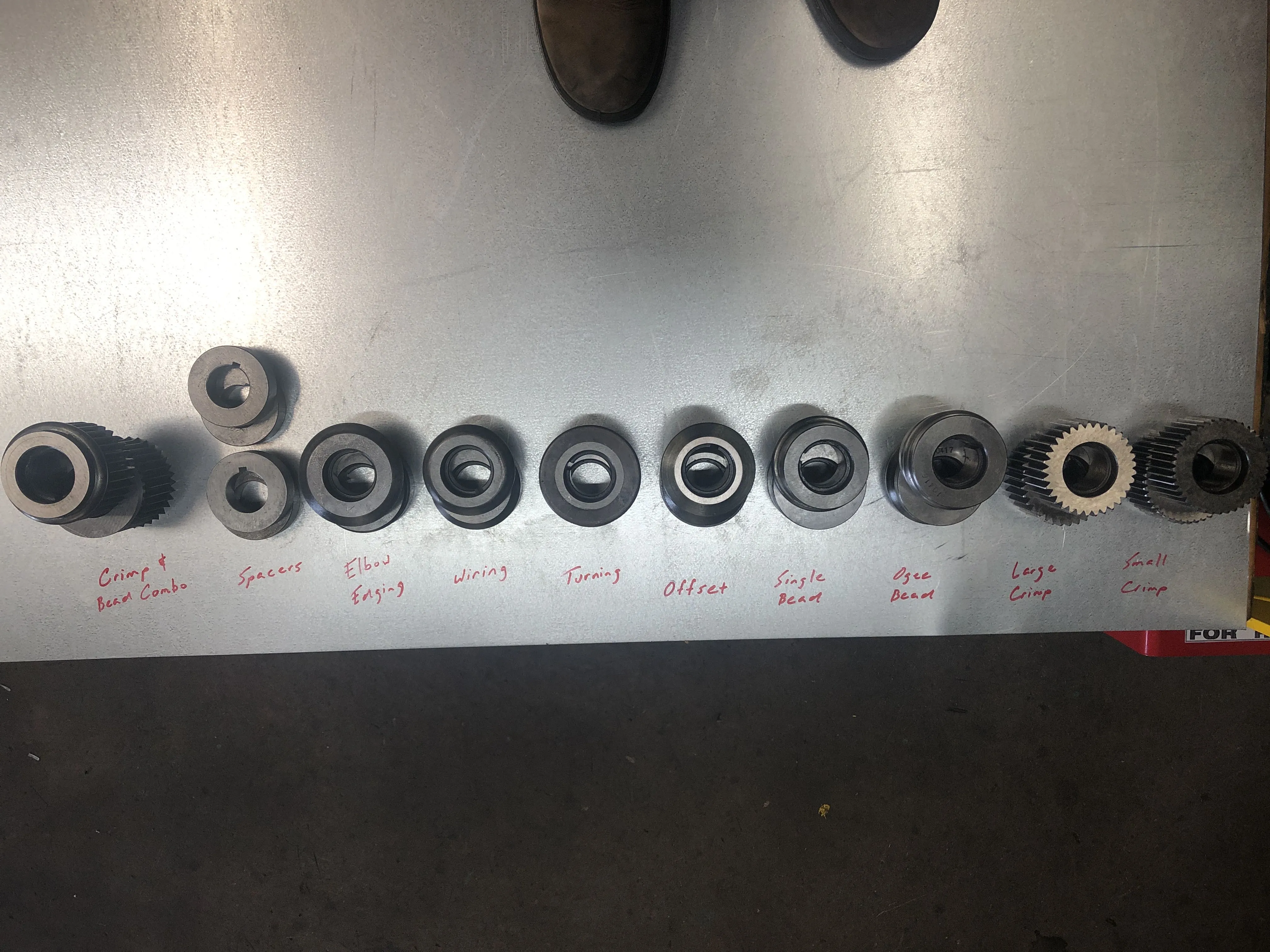Tin Knocker Power Crimper Beader