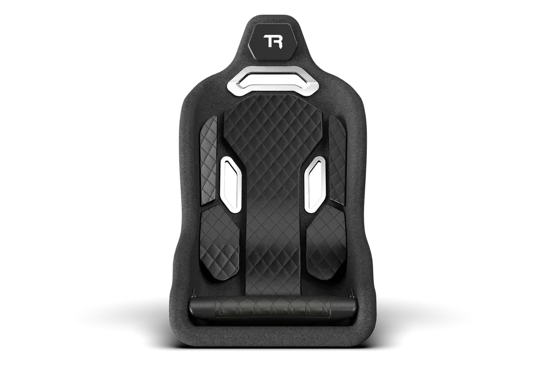 Trak Racer TRX Hybrid Fixed Fiberglass Seat - All Black
