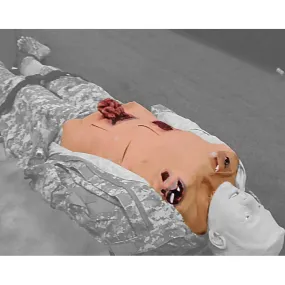 Trauma Overlay Flash Moulage for SMART STAT