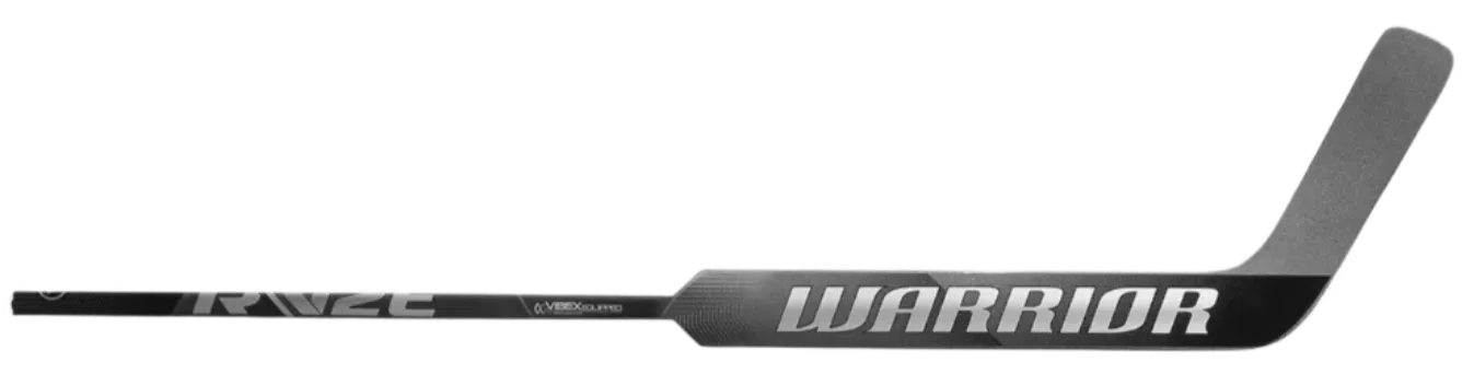 Warrior Ritual V2 E  Intermediate Goalie Stick (Black/Silver)